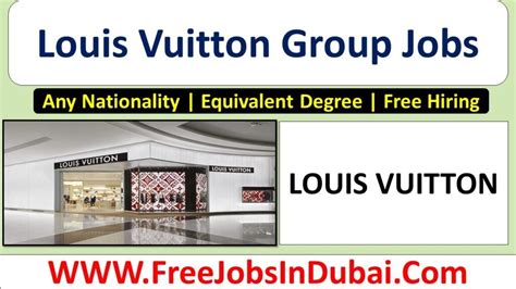 louis vuitton retail jobs|louis vuitton job openings.